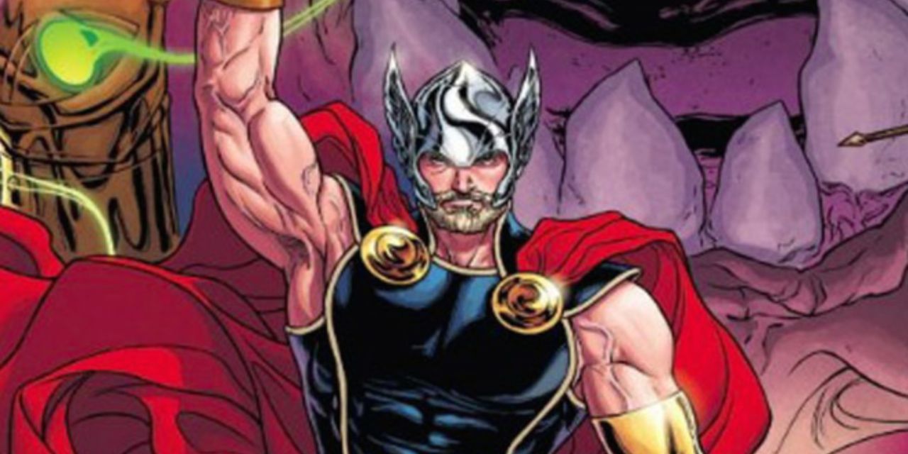 Thor Raising Mjolnir