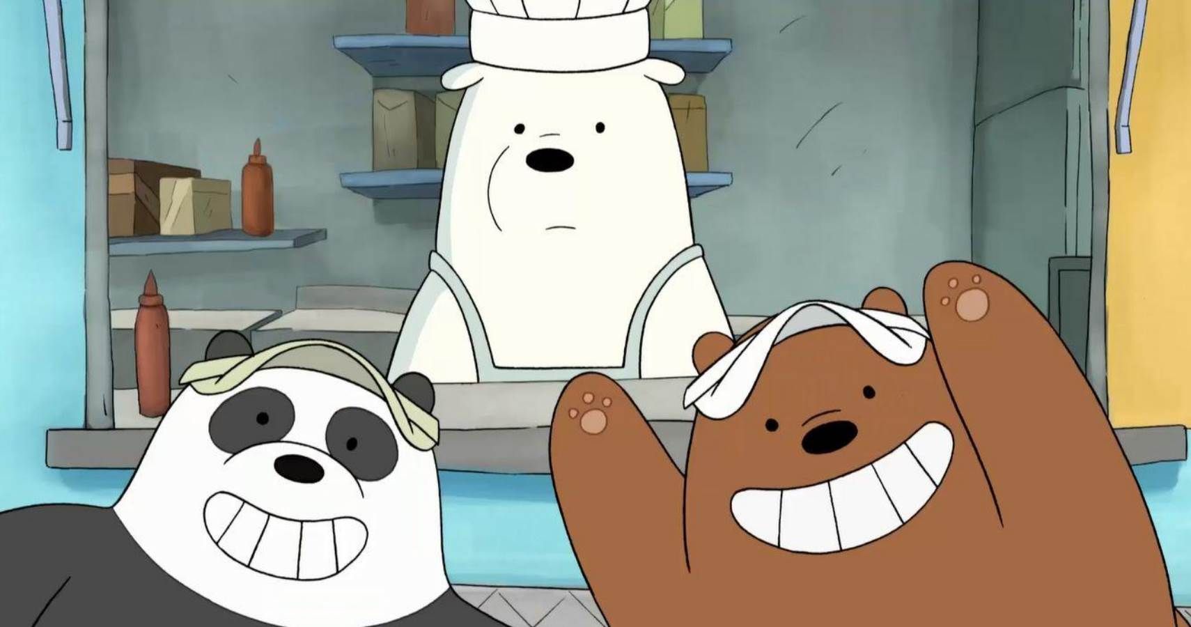 The Bears from We Bare Bears.