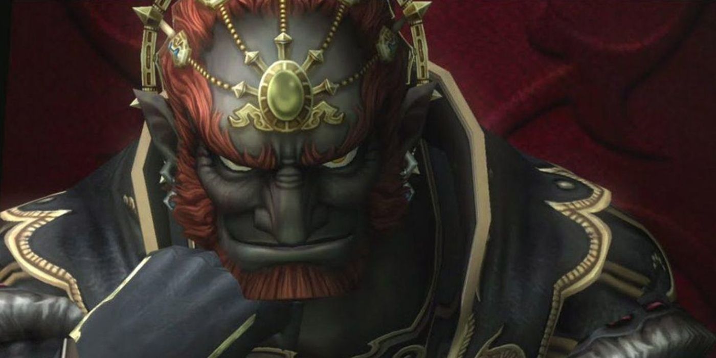  Ganondorf from the Legend of Zelda series clenching his fist and looking menacing.