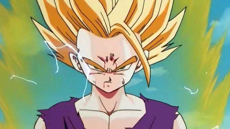 Cell disparando seu Kamehameha Solar