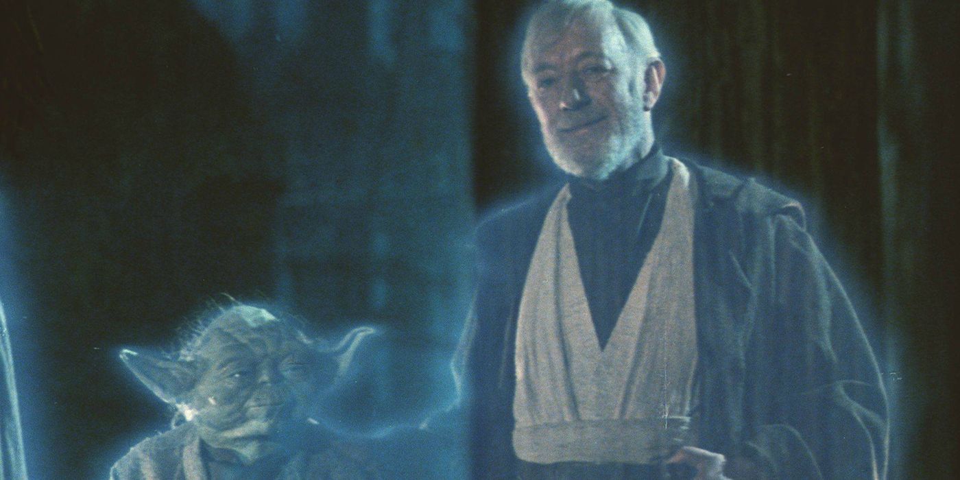 Yoda &amp; Obi-Wan force ghosts