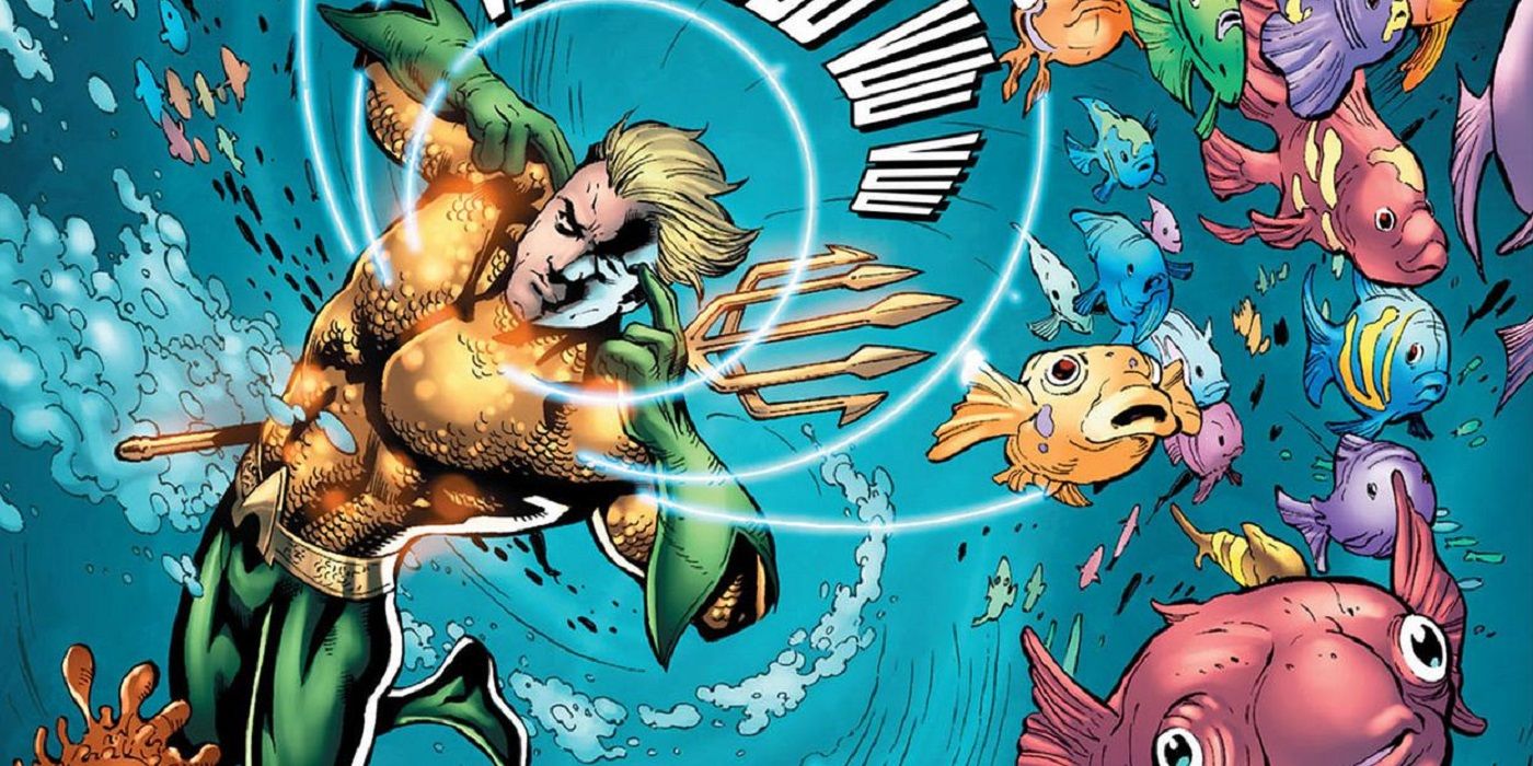 How Aquaman's Communication With Fish Has Changed Over the Years