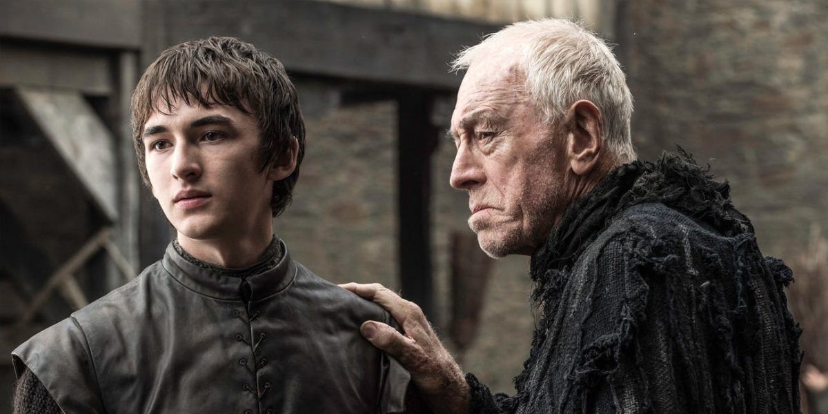 Bran with the Three-eyed raven