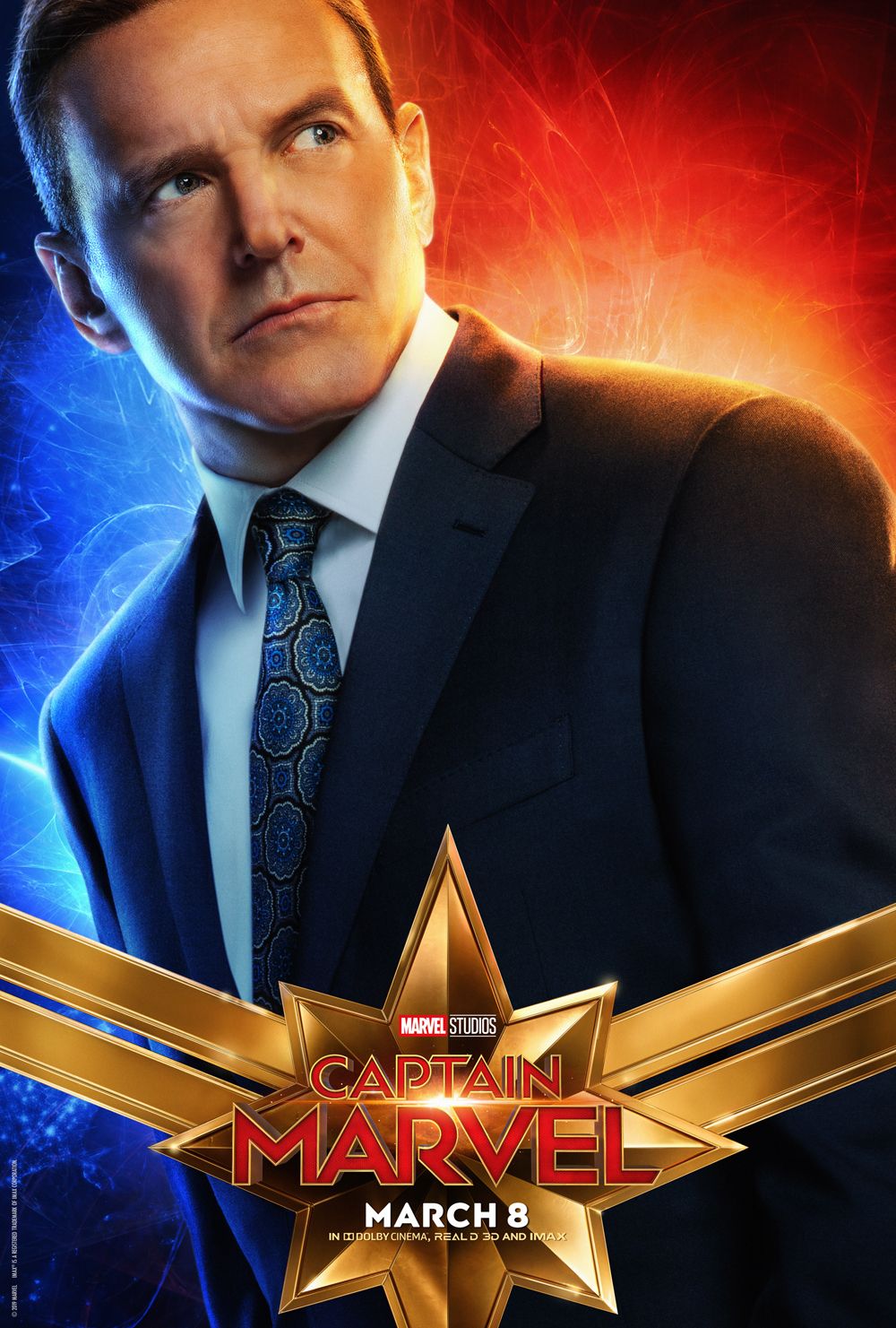 Captain Marvel Character Posters Don't Forget Goose