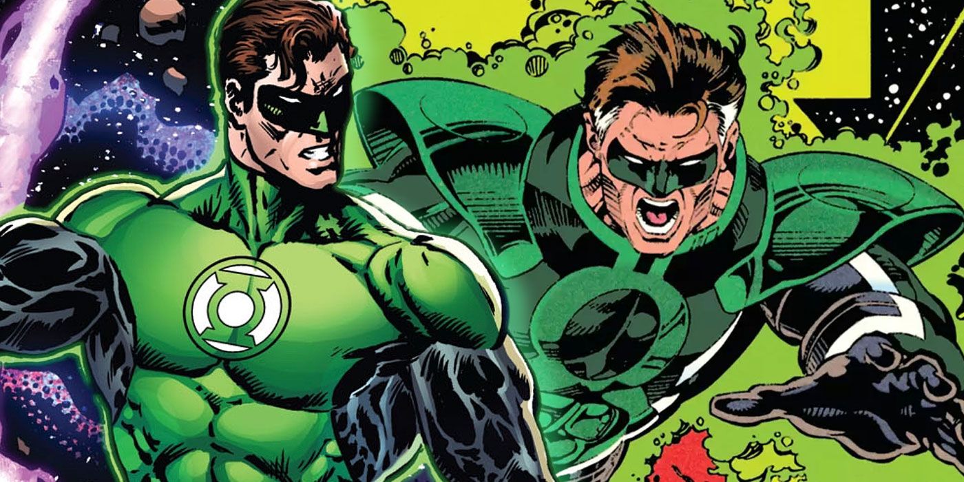 Green Lantern hal Jordan and His Parallax form