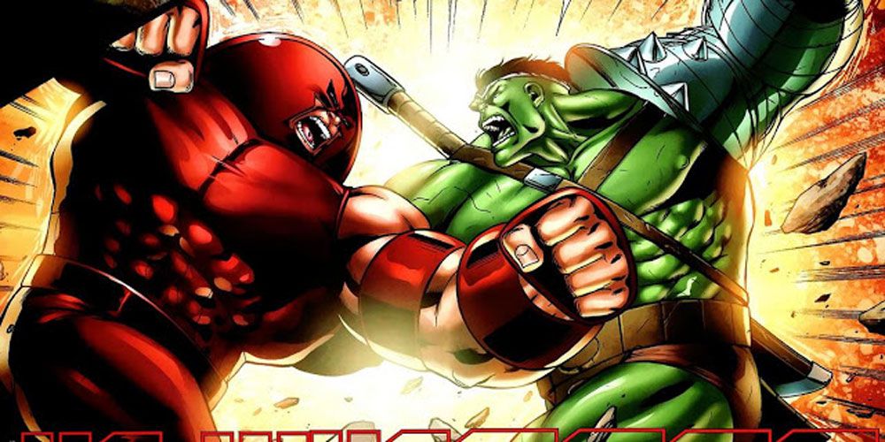 World War Hulk vs Juggernaut