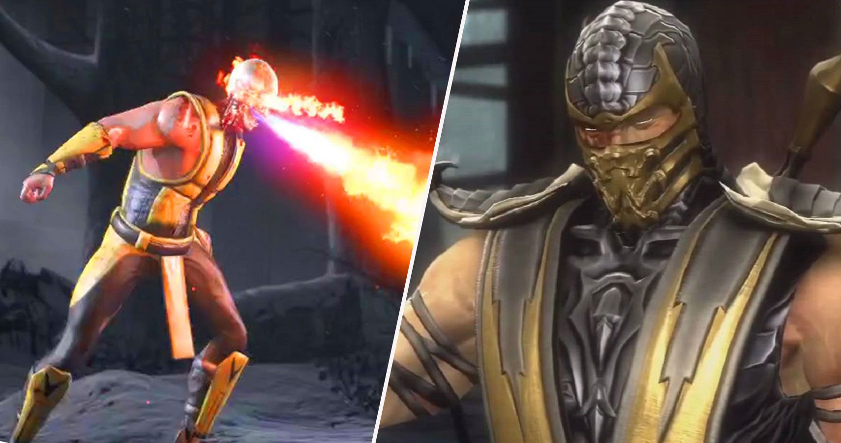 Just The First Bit Of Scorpion's Mortal Kombat X Fatality