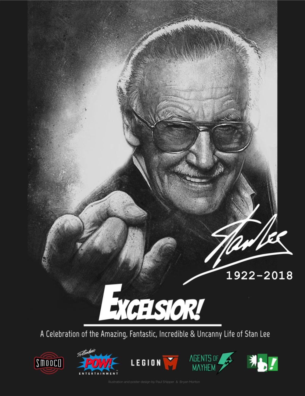 Stan Lee tribute event poster