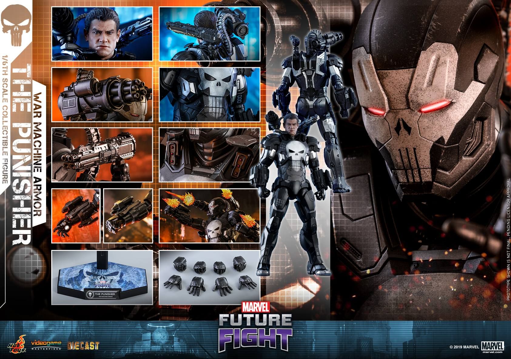 The Punisher (War Machine Armor) Collectible Figure