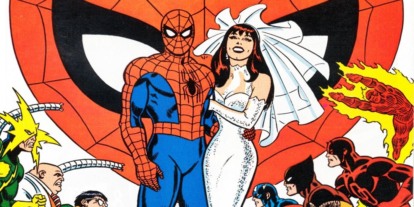 Spider-man wedding