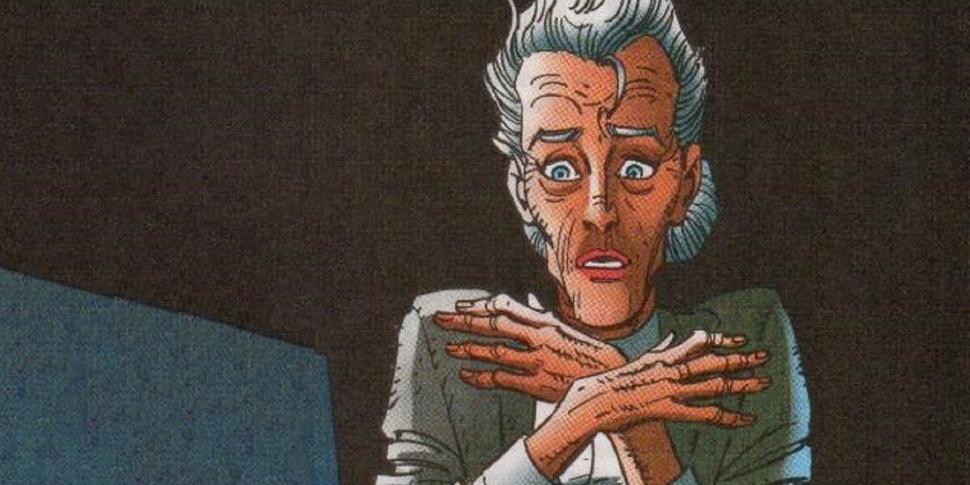 The true Aunt May from Marvel Comics' Spider-Man: The Gathering of the Five