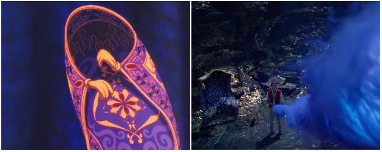 Aladdin animated vs live-action
