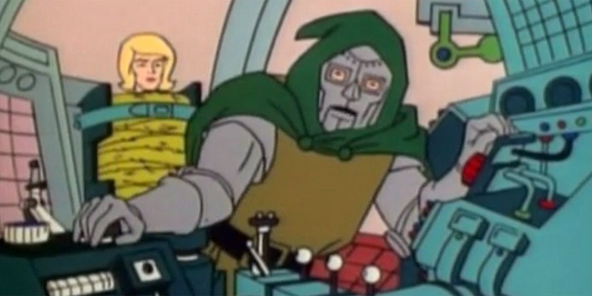 Doctor Doom in the 1967 Fantastic Four animated series