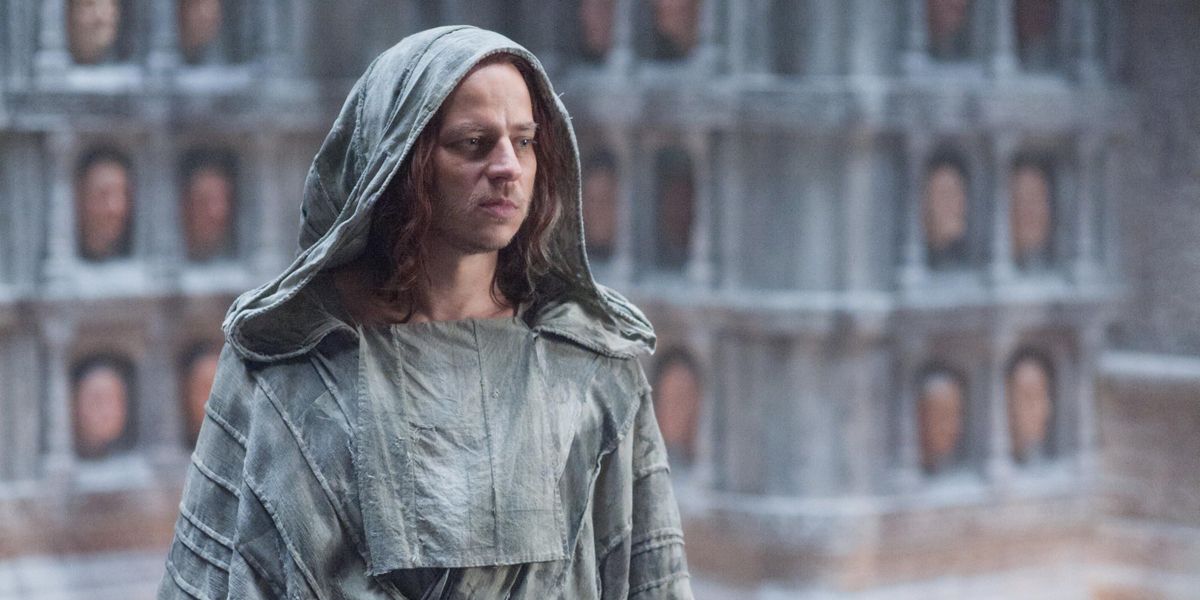 Jaqen H'ghar in the House of Black and White Game of Thrones