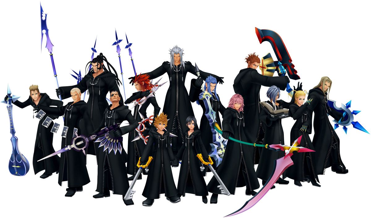 Organization XIII from Kingdom Hearts