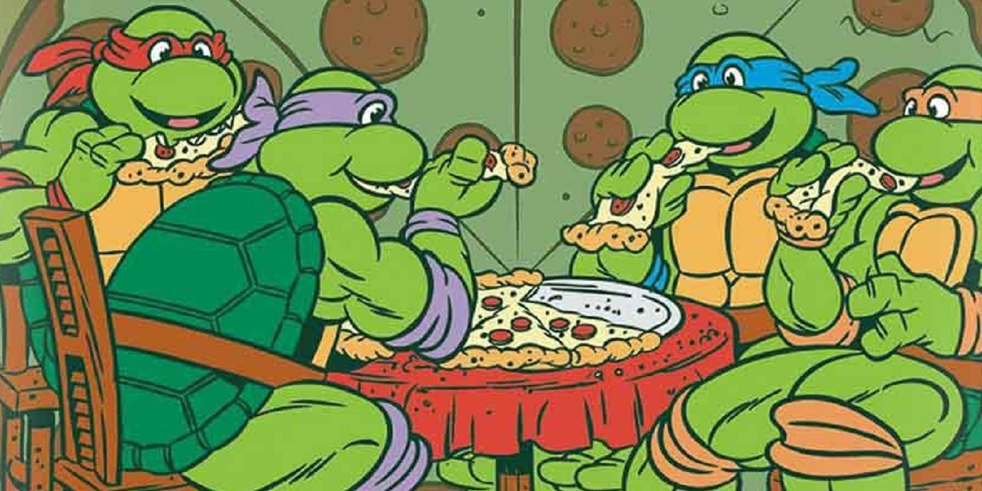 When Did the Teenage Mutant Ninja Turtles First Eat Pizza