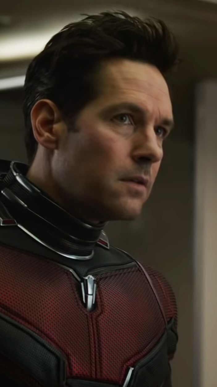 Ant-Man suits up for Endgame.