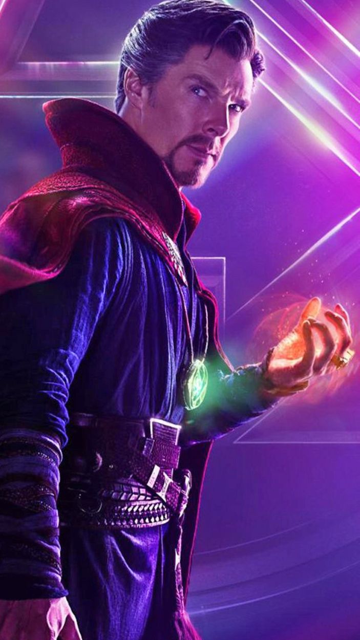 Benedict Cumberbatch as Doctor Strange Avengers Infinity War Poster