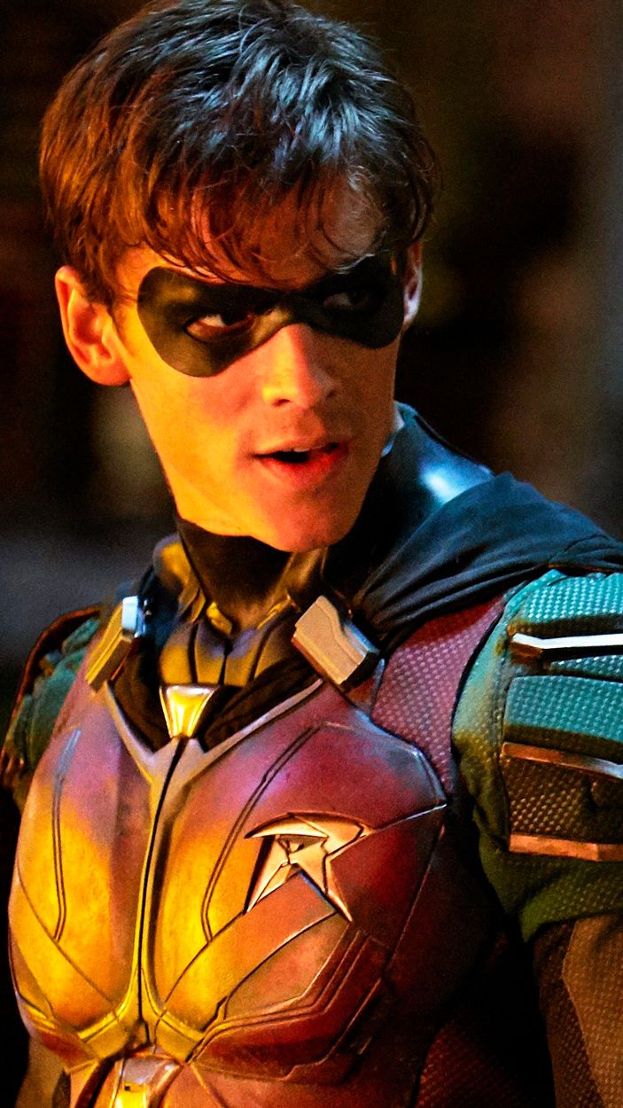 Brenton Thwaites as Robin in Titans