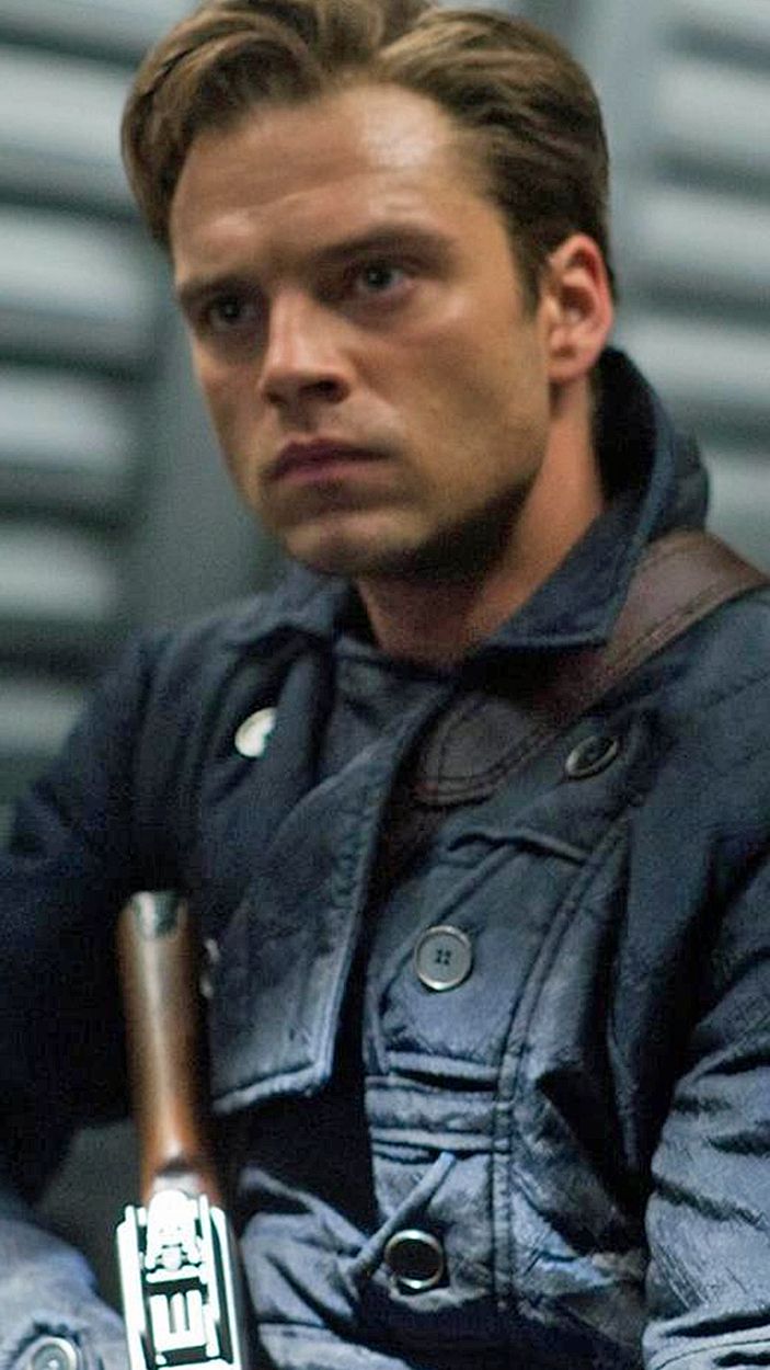 Bucky Barnes gets ready for war in Captain America: The First Avenger.