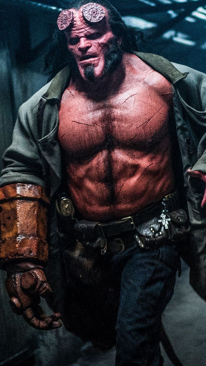 David Harbour as Hellboy in Hellboy (2019)