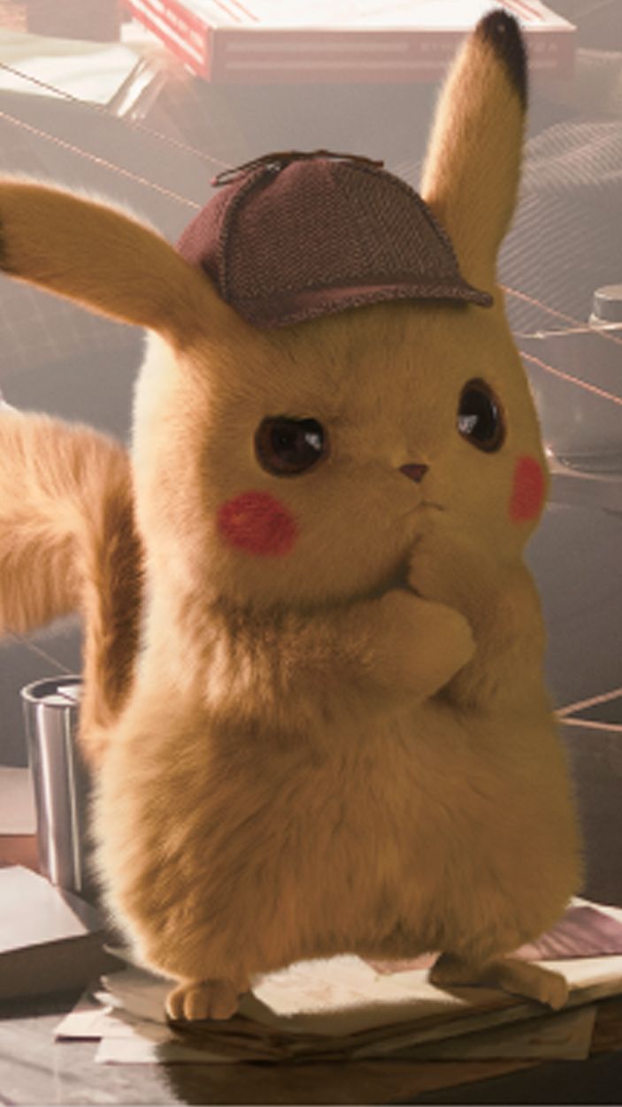 Detective Pikachu Thinks in Detective Pikachu