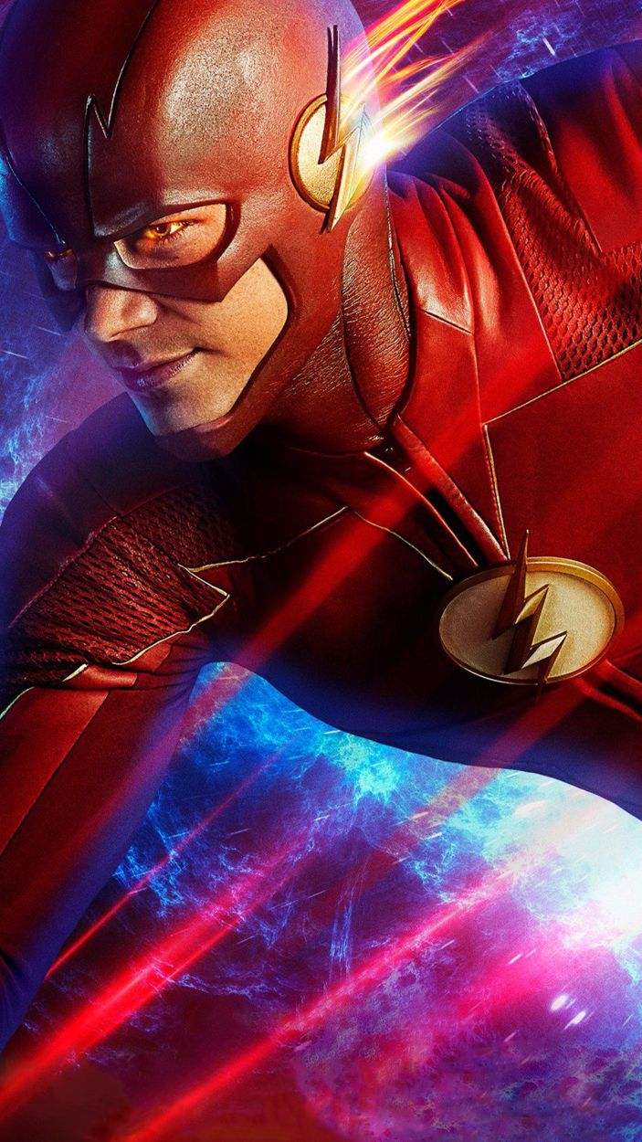 Grant Gustin as the Flash Season 4 Poster