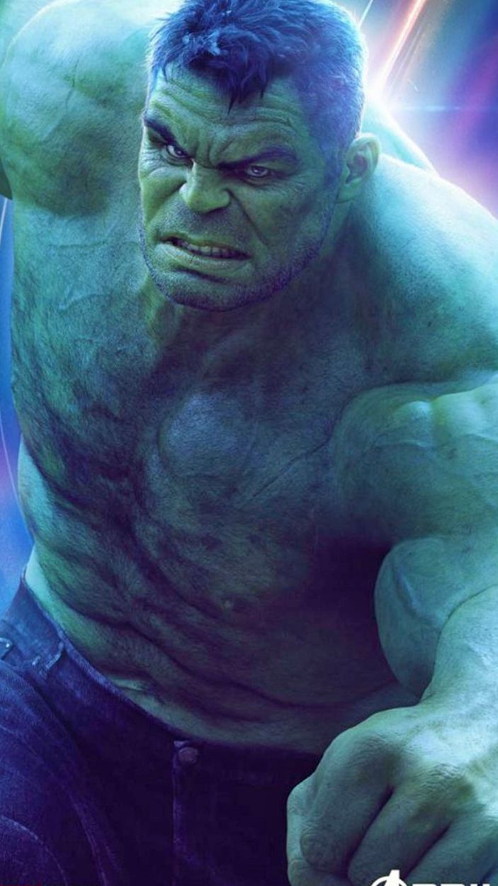 Mark Ruffalo as Hulk Avengers Infinity War Poster