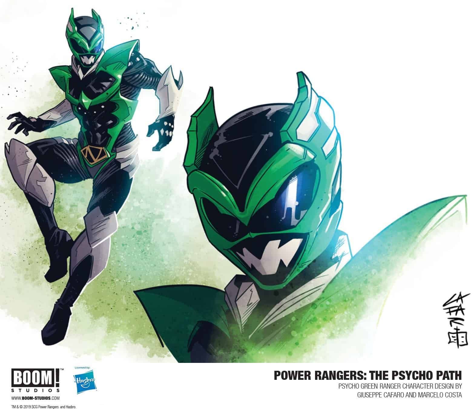 Psycho Ranger character design