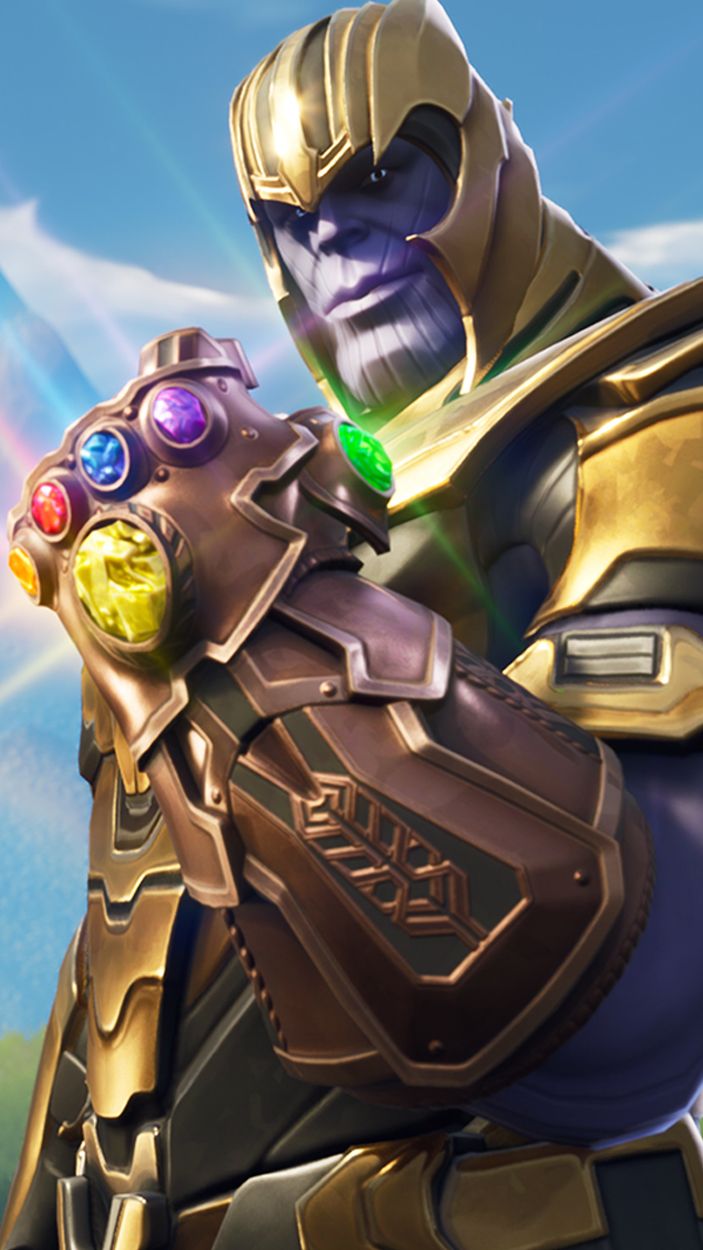 Thanos prepares for a battle royale.