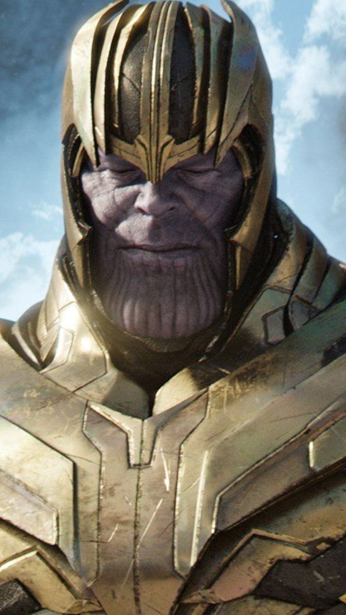 Thanos dons his classic armor for Infinity War.