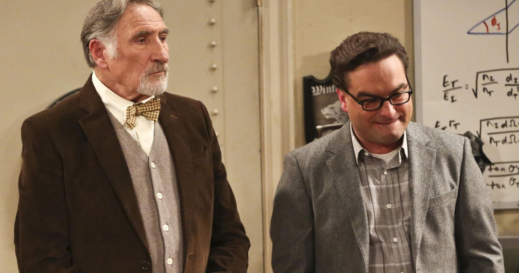 The Big Bang Theory Leonard and his dad