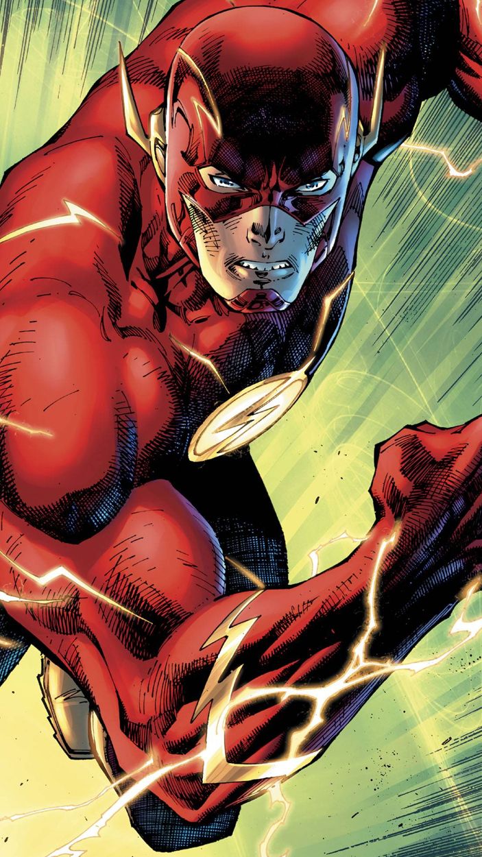 The Flash on Jim Lee's Justice League #9 variant