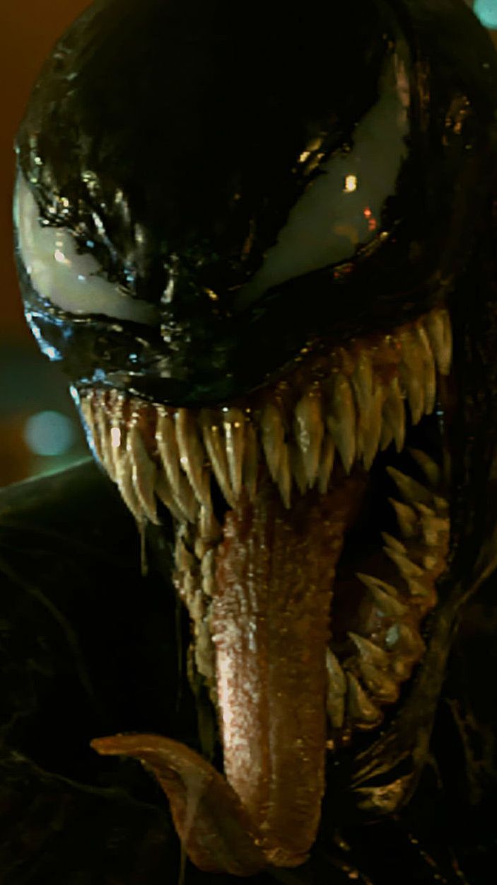 Venom with Tongue from Venom (Movie)