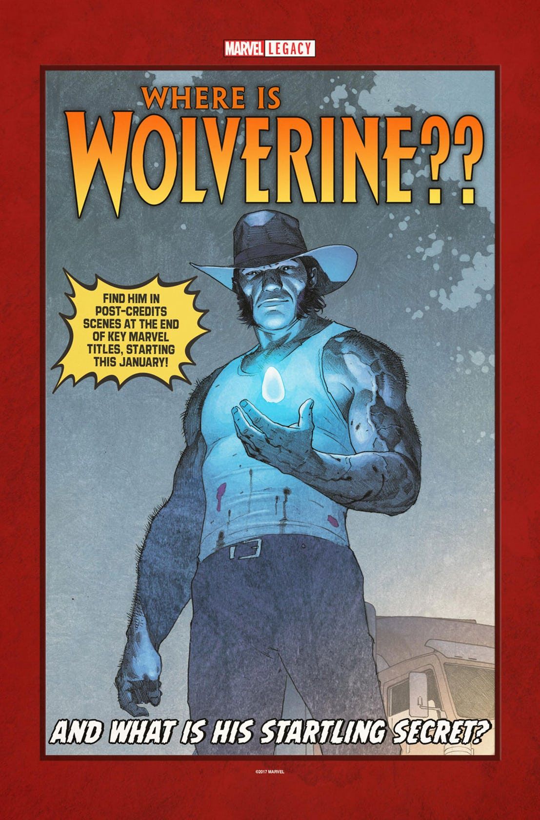 Where is wolverine post-credits scene teaser