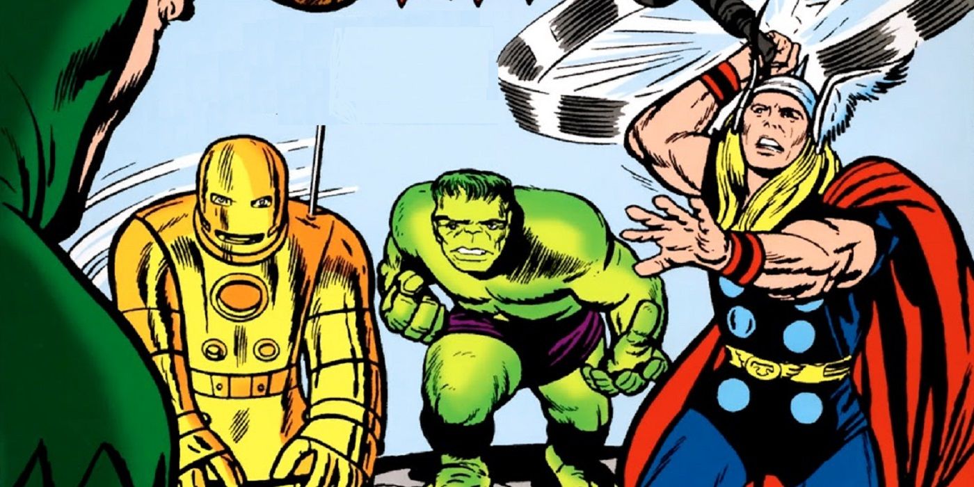 The Avengers debut in Marvel Comics