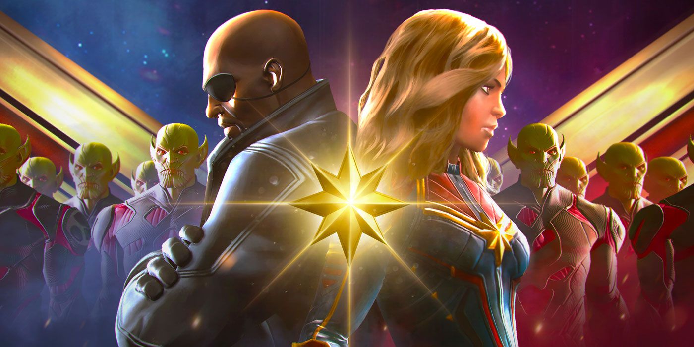Captain Marvel and Nick Fury's Marvel's Contest of ...