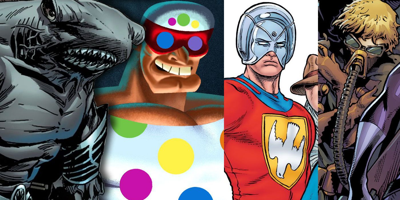 New Suicide Squad Characters Explained: King Shark to Polka Dot Man