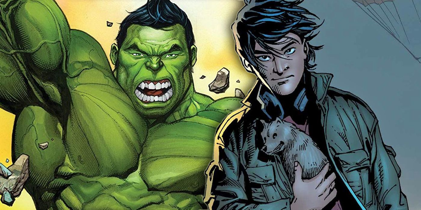 Amadeus Cho and Totally Awesome Hulk side by side