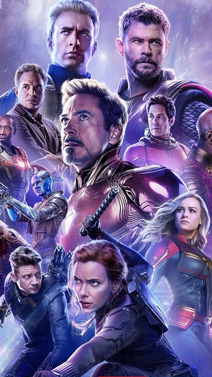 Avengers Endgame Russian Poster