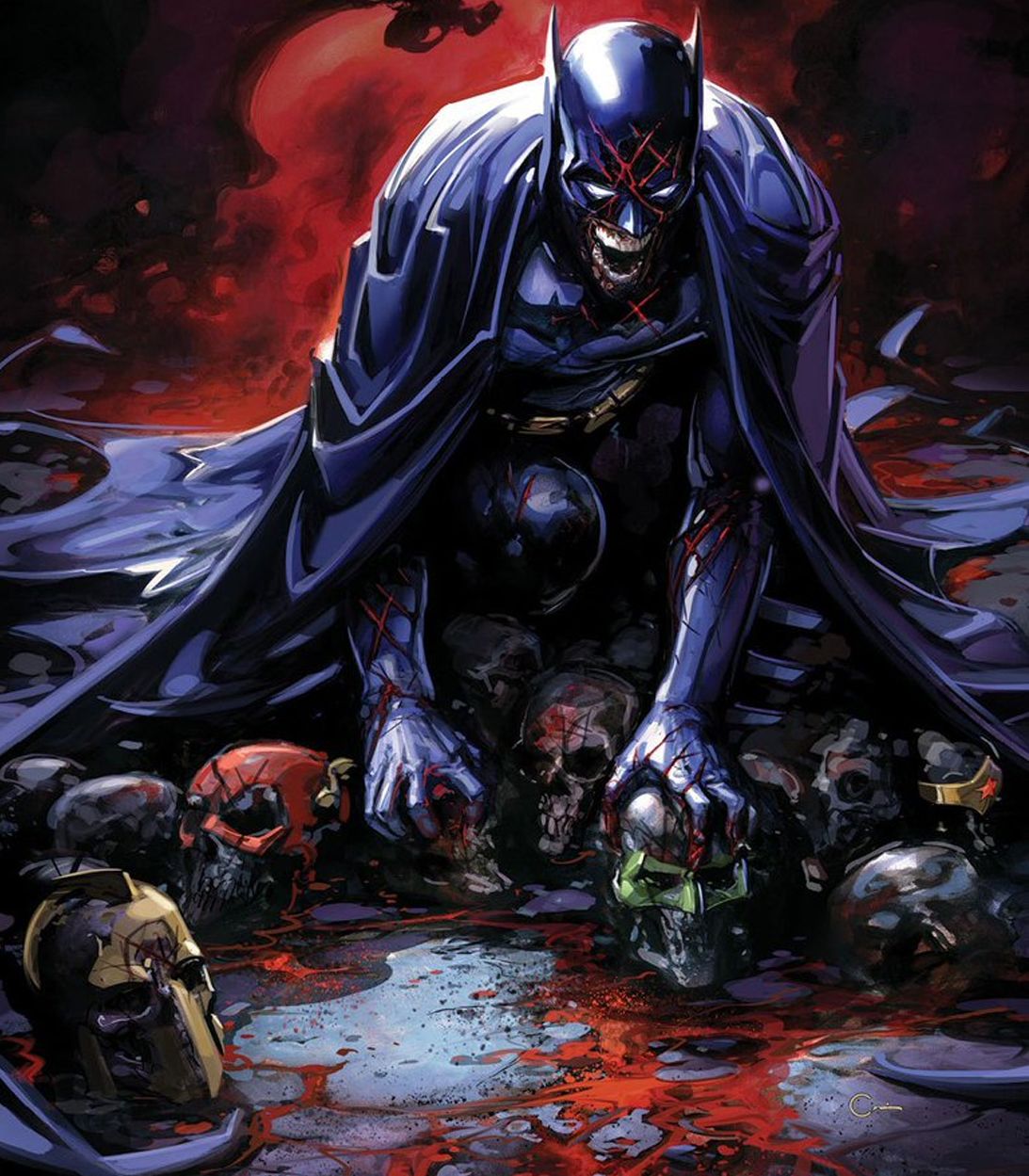 Batman DCeased #1 Clayton Crain Variant