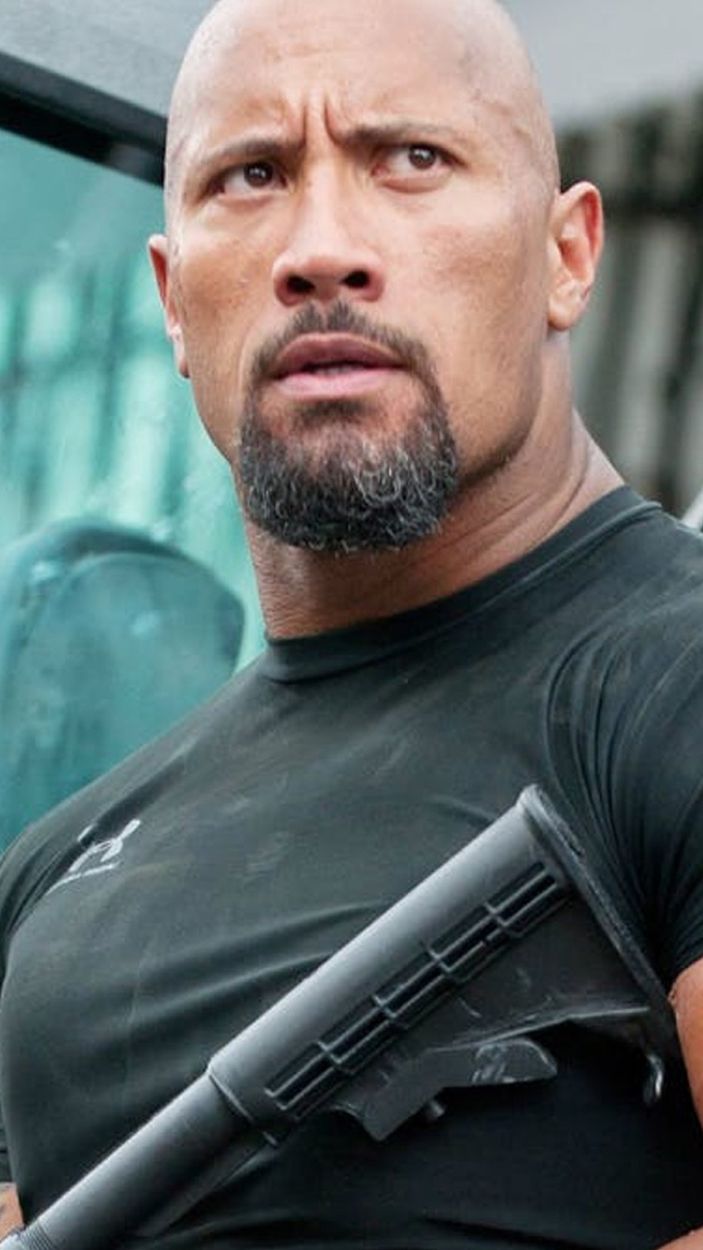 Dwayne Johnson in The Fate of the Furious