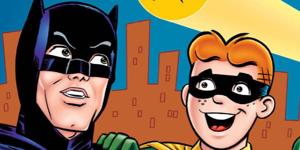 Archie Comics, Archie wearing a mask with Batman