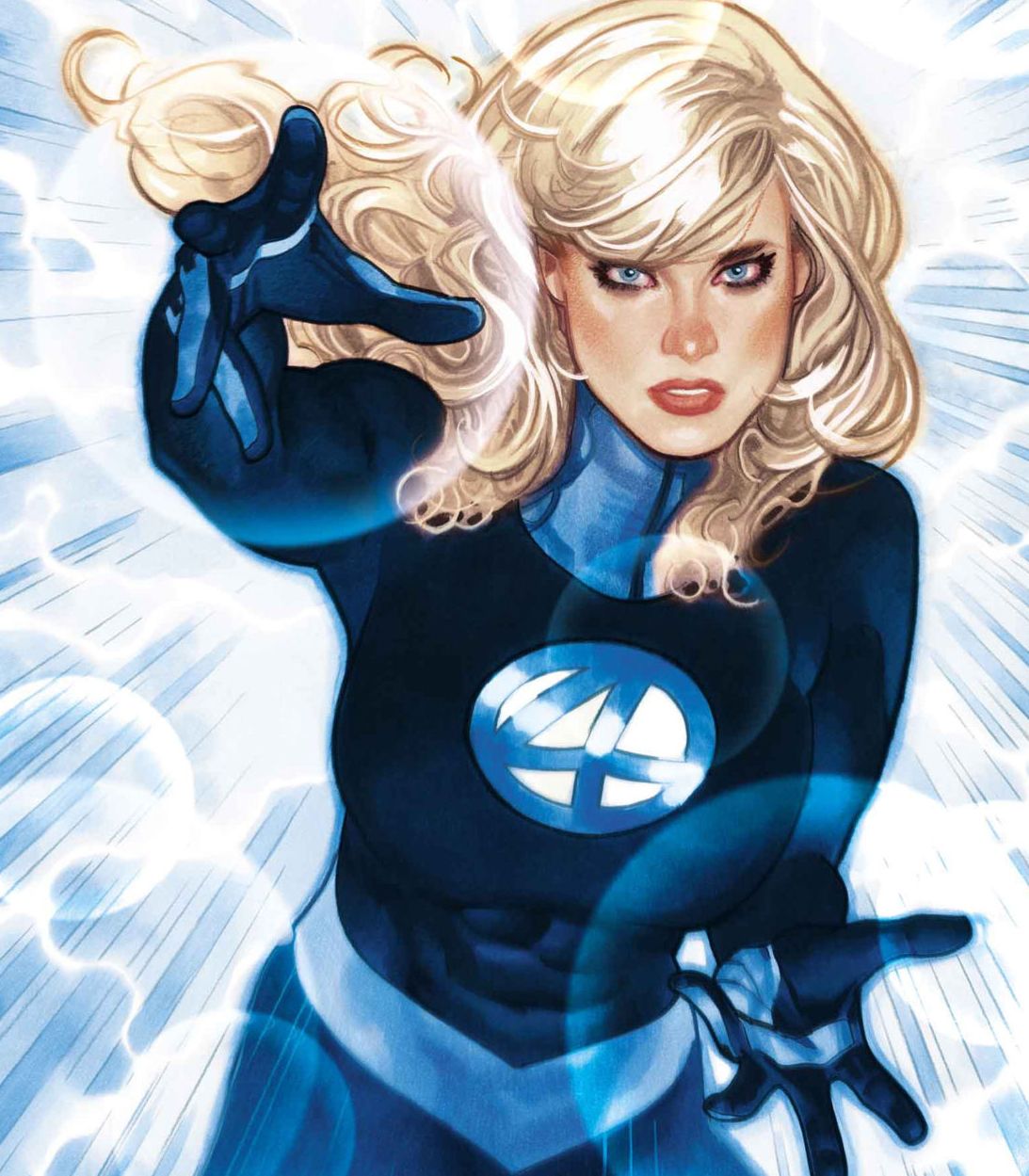 Invisible Woman #1 by Adam Hughes