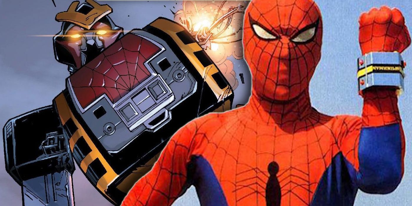 What is Spider Man's robot called?
