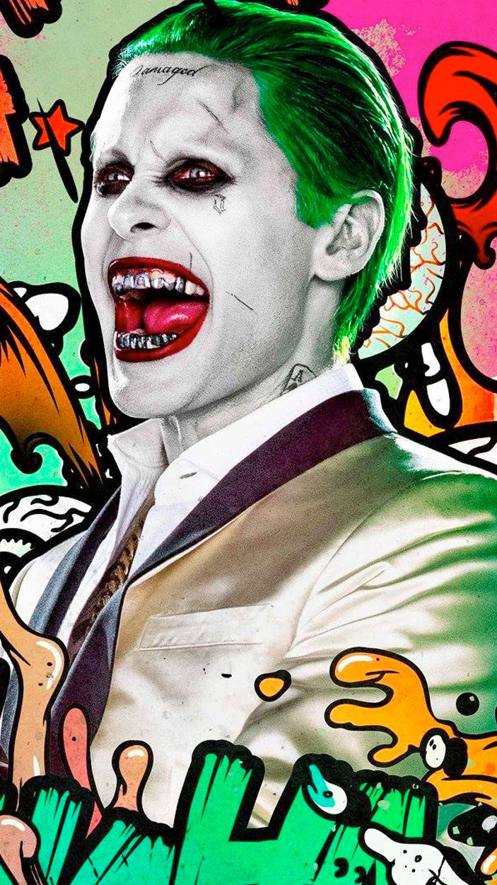 Jared Leto Joker Suicide Squad Poster