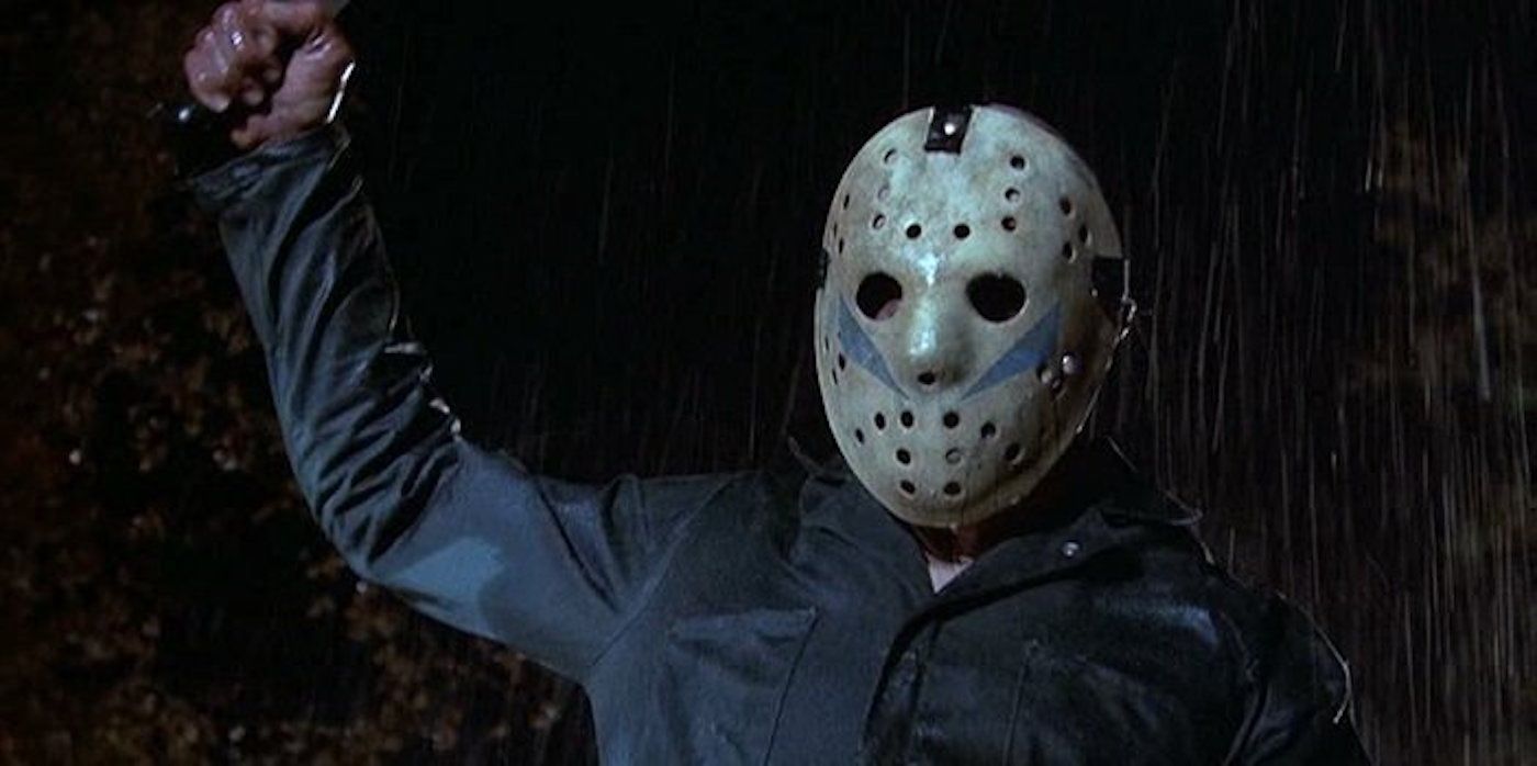 Roy impersonating Jason in Friday the 13th: Part V