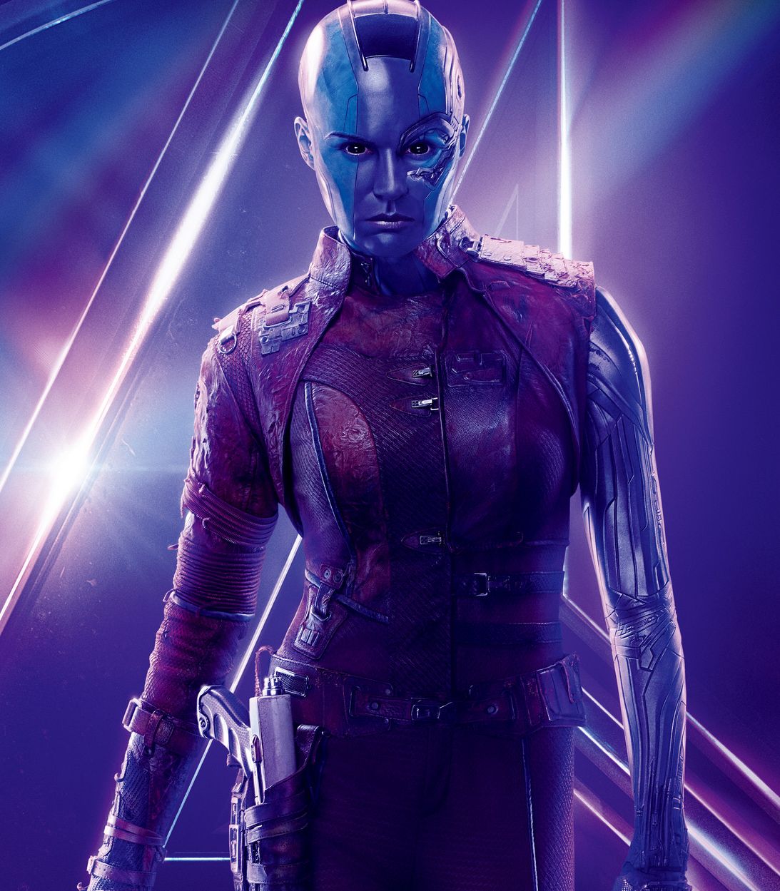 Karen GIllan as Nebula Avengers Infinity War Poster