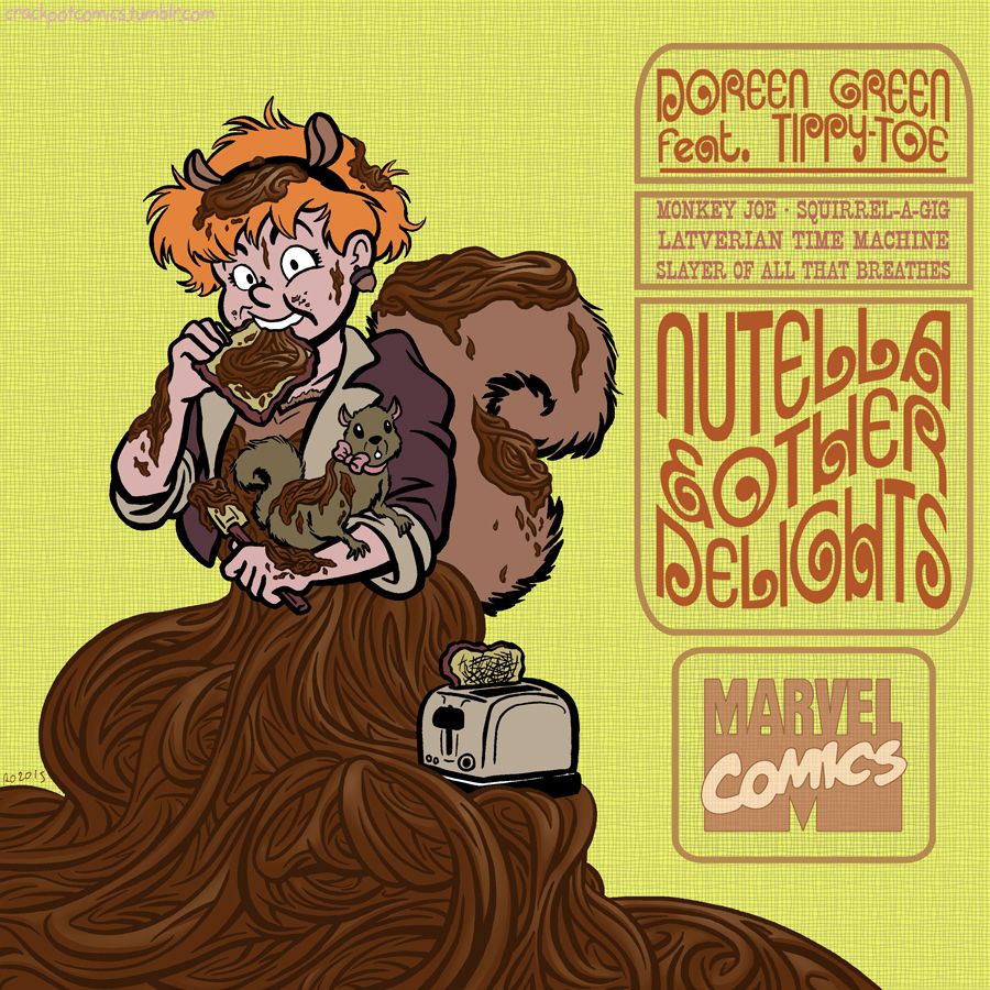 Squirrel Girl Takes Over the Line it is Drawn