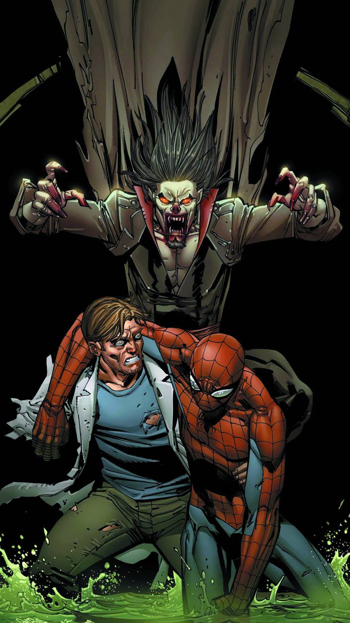 Morbius in Amazing Spider-Man #289 by Giuseppe Camuncoli